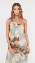 Load image into Gallery viewer, MINK PINK VANYA ONE SHOULDER DRESS DARK TEAL