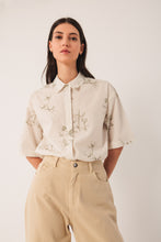 Load image into Gallery viewer, INDI & COLD MAGNOLIA TOP KHAKI