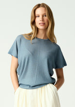Load image into Gallery viewer, UNTOUCHED WORLD HAZE KNIT TEE MOONSTONE