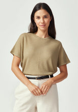 Load image into Gallery viewer, UNTOUCHED WORLD HAZE KNIT TEE ALOE