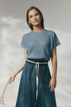 Load image into Gallery viewer, UNTOUCHED WORLD HAZE KNIT TEE MOONSTONE