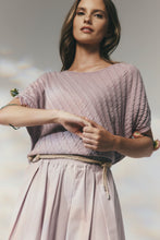 Load image into Gallery viewer, UNTOUCHED WORLD HANNAH TEE LILAC DUST