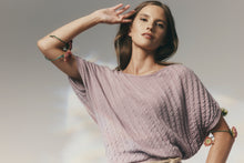 Load image into Gallery viewer, UNTOUCHED WORLD HANNAH TEE LILAC DUST