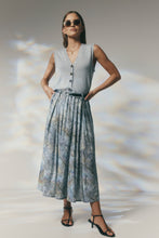 Load image into Gallery viewer, UNTOUCHED WORLD PAISLEY SKIRT DAPPLED BLOOM