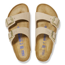 Load image into Gallery viewer, BIRKENSTOCK ARIZONA SFB NUBUCK (REGULAR) SANDCASTLE
