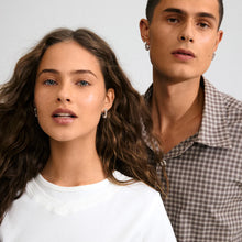 Load image into Gallery viewer, PILGRIM FREE RECYLCED EARRINGS SILVER