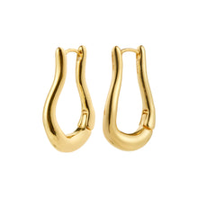 Load image into Gallery viewer, PILGRIM UNFOLD RECYLCED EARRINGS GOLD