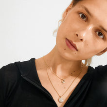 Load image into Gallery viewer, PILGRIM GOLD SHIFT NECKLACE 2 IN 1 SET