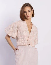 Load image into Gallery viewer, LOUGHLIN TILLY TOP PINK ANGLAISE