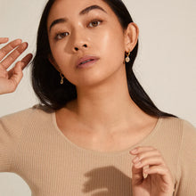 Load image into Gallery viewer, PILGRIM GOLD NOMAD EARRING