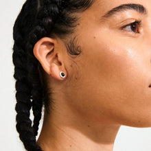 Load image into Gallery viewer, PILGRIM SILVER BETWEEN RECYCLED BROWN EARRINGS