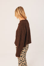 Load image into Gallery viewer, INDI & COLD ALLIUM JUMPER CHOCOLATE
