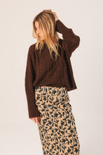 Load image into Gallery viewer, INDI & COLD ALLIUM JUMPER CHOCOLATE
