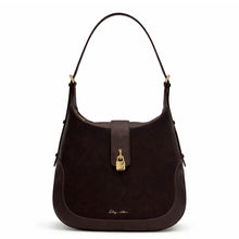 Load image into Gallery viewer, KATHRYN WILSON DEVON SHOULDER BAG CHOCOLATE