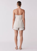 Load image into Gallery viewer, ESMAEE PORTSEA BANDEAU TOP NATURAL