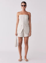 Load image into Gallery viewer, ESMAEE PORTSEA BANDEAU TOP NATURAL