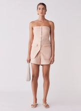 Load image into Gallery viewer, ESAMEE PORTSEA BANDEAU TOP PEACH