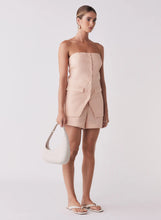 Load image into Gallery viewer, ESAMEE PORTSEA BANDEAU TOP PEACH