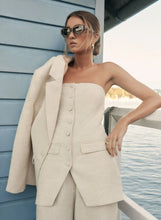 Load image into Gallery viewer, ESMAEE PORTSEA BANDEAU TOP NATURAL