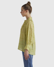 Load image into Gallery viewer, FATE & BECKER WHISPER TOP CHARTREUSE