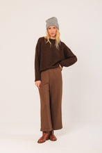 Load image into Gallery viewer, INDI & COLD TULIP PANTS CHOCOLATE