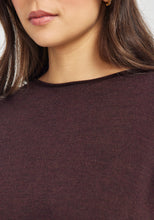 Load image into Gallery viewer, UNTOUCHED WORLD MIRA SWEATER NOIRBERRY