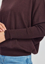 Load image into Gallery viewer, UNTOUCHED WORLD MIRA SWEATER NOIRBERRY