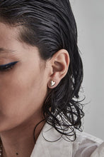 Load image into Gallery viewer, STOLEN GIRLFRIENDS CLUB GOLD HEART IS FULL STUD EARRING
