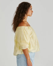 Load image into Gallery viewer, SASS SOFIE OFF SHOULDER TOP YELLOW