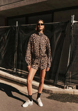 Load image into Gallery viewer, P.E NATION LINEAR JACKET LEOPARD/BLACK