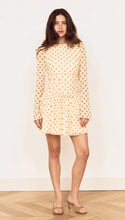 Load image into Gallery viewer, MINK PINK SOLEIL DROP WAIST MINI DRESS BUTTER SPOT