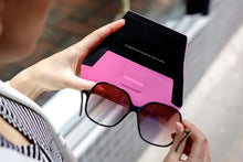 Load image into Gallery viewer, FOX &amp; LEO GLASSES CASE HOT PINK
