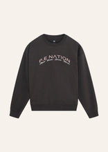 Load image into Gallery viewer, P.E NATION VOLUME SWEAT WASHED LICORICE