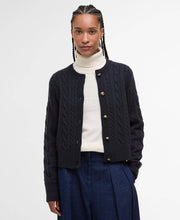 Load image into Gallery viewer, BARBOUR ELINA KNITTED CARDIGAN DARK NAVY