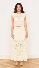 Load image into Gallery viewer, MINK PINK OPHELIA LACE MAXI SKIRT CREAM