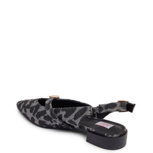 Load image into Gallery viewer, KATHRYN WILSON CHELSEA SLINGBACK BLACK DENIM