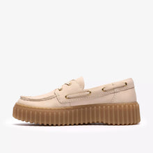 Load image into Gallery viewer, CLARKS TORHILL BOAT CREAM NUBUCK