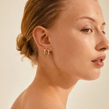 Load image into Gallery viewer, PILGRIM ZION EARRING GOLD
