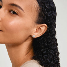 Load image into Gallery viewer, PILGRIM SILVER ARCHER EARRINGS