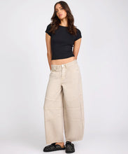 Load image into Gallery viewer, ONE TEASPOON DOVE BARREL MID WAIST JEAN STONE