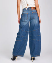 Load image into Gallery viewer, ONE TEASPOON BARREL JEANS DEEP PACIFICA BLUE