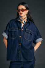 Load image into Gallery viewer, KAREN WALKER MOD SHIRT INDIGO OUTLAND DENIM