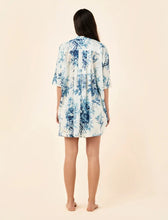 Load image into Gallery viewer, KAREN WALKER X PAPINELLE ROMANTIC FLORAL FLOWY BOXER PJS TEAL
