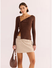 Load image into Gallery viewer, MINK PINK ZINNIA ASYMMETRIC KNIT TOP