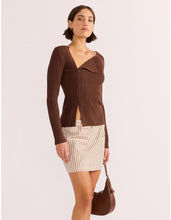 Load image into Gallery viewer, MINK PINK ZINNIA ASYMMETRIC KNIT TOP