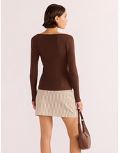 Load image into Gallery viewer, MINK PINK ZINNIA ASYMMETRIC KNIT TOP
