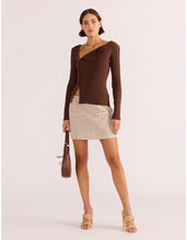 Load image into Gallery viewer, MINK PINK ZINNIA ASYMMETRIC KNIT TOP