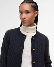 Load image into Gallery viewer, BARBOUR ELINA KNITTED CARDIGAN DARK NAVY