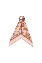 Load image into Gallery viewer, KAREN WALKER ANIMAL KINGDOM CLASSIC SILK SCARF PINK