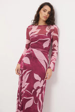Load image into Gallery viewer, MON RENN PETA SHEER MAXI DRESS